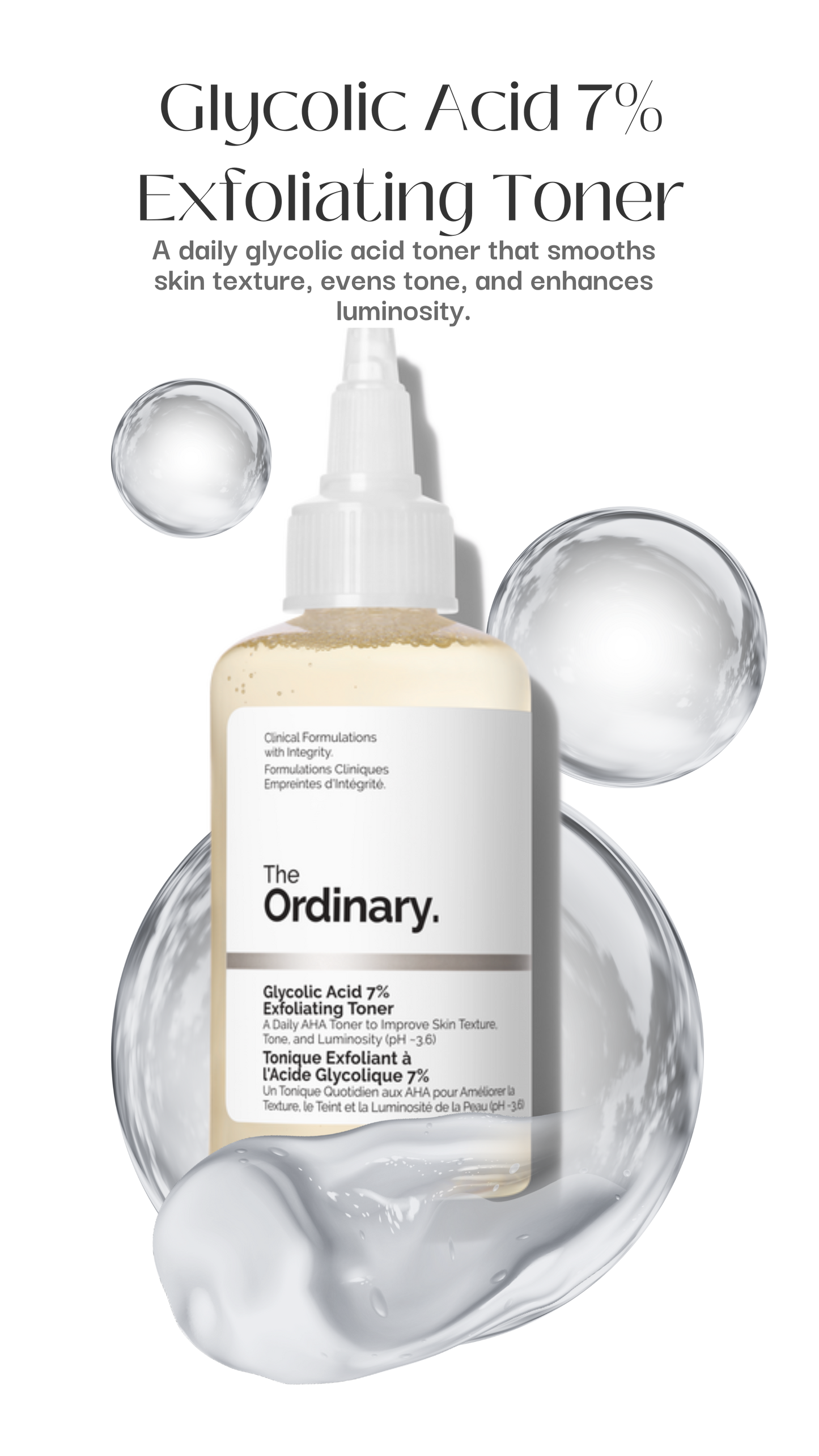 Glycolic Acid 7% Exfoliating Toner